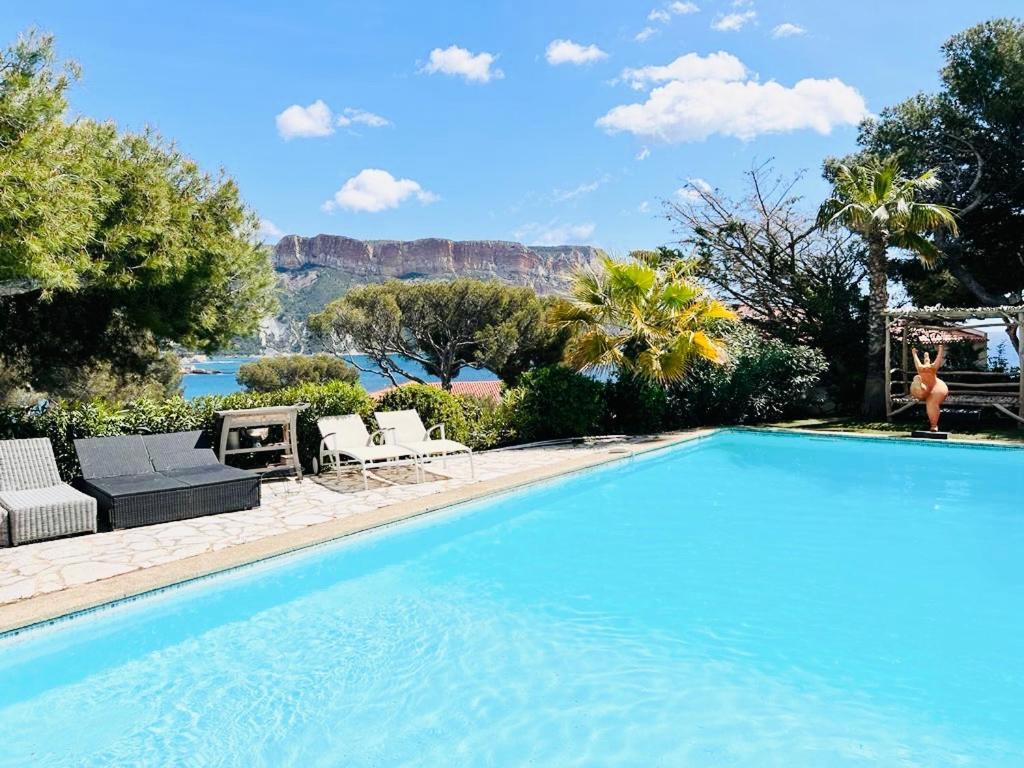 Astoria Villa Maison D Hotes Studio Vue Mer Avec Piscine Cassis Exteriér fotografie
